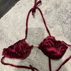 SEXY BURGUNDY BRAZILIAN BIKINI👙